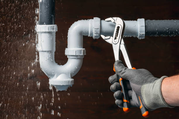 Professional Sewer Line Repair technician working in Brownstown, WA